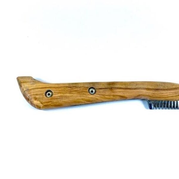 pp Cuchilla Stripping Mediana Acero Con Agarre De Madera Pulida.