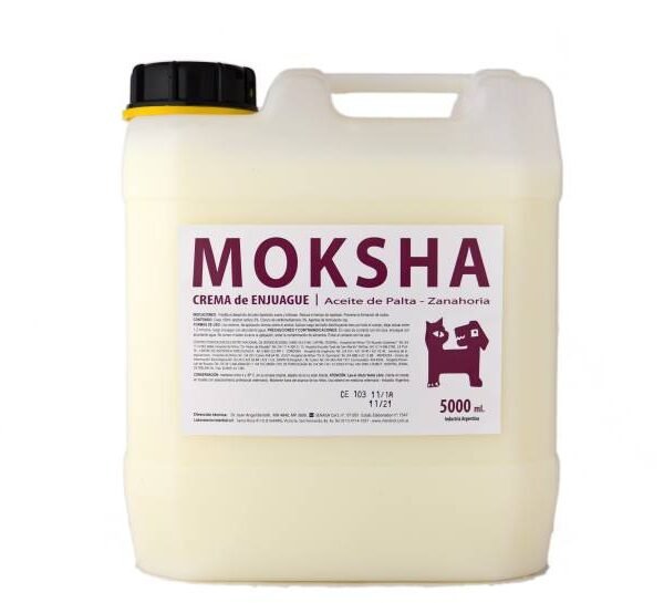 Crema De Enjuague 5litros Moksha