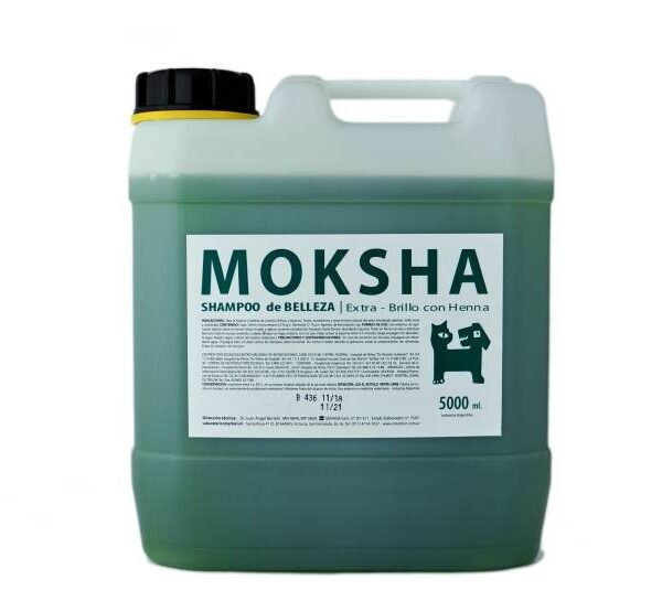 Shampoo Belleza 5Litros Moksha Henna