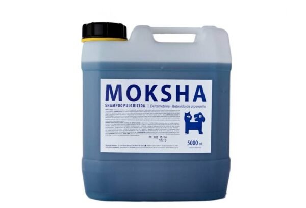 moksha pulguicida 5L Shampoo Moksha Pulguicida 5000cc