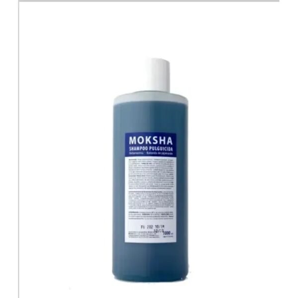 moksha pulguicida Shampoo Moksha Pulguicida 1000cc