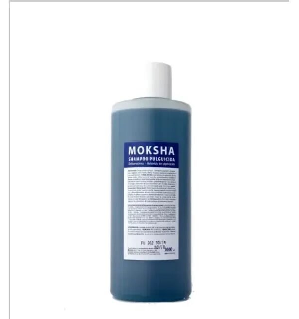 moksha pulguicida Shampoo Moksha Pulguicida 1000cc